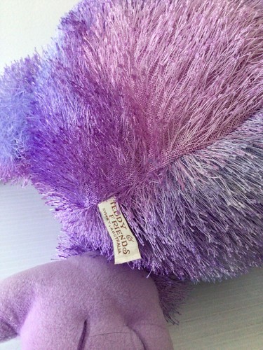 Teddy & Friends Monkey Tabitha Plush Purple Ape Soft Toy Collectable 46cm Rare - Picture 8 of 12