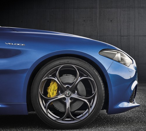 Set 4 Cerchi in Lega 8j +9jx19" originali ALFA ROMEO GIULIA Ti, Q4, Veloce - 5EQ - Imagen 8 de 10