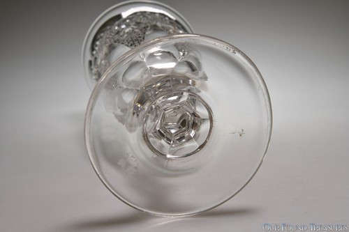 c 1869 UNION by New England Glass COLORLESS FLINT Celery Vase - Picture 3 of 4