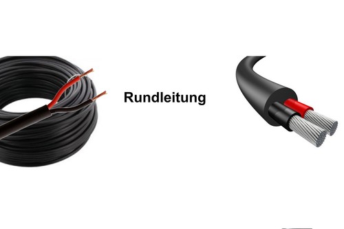 Fahrzeugleitung Auto Litze KFZ 2x 0,50 ,0,75 1,0 1,5 2,5 mm² 2 polig Rund Flach - Bild 6 von 11
