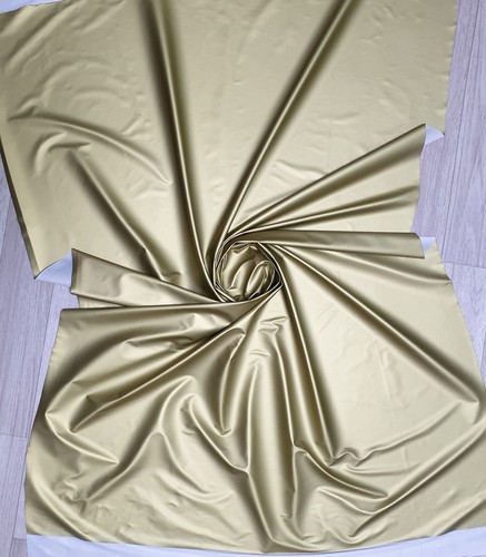 MATTE VINYL PLEATHER GOTHIC FETISH FABRIC WATERPROOF RAINCOAT BLACK WHITE 54'W - Picture 30 of 149