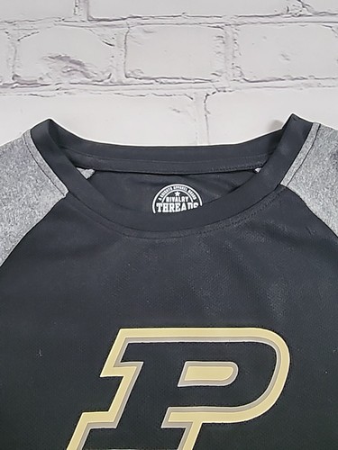 Purdue Boilermakers T-Shirt SS Crew Performance Tee Youth XS 4/5 NEW - Picture 3 of 10
