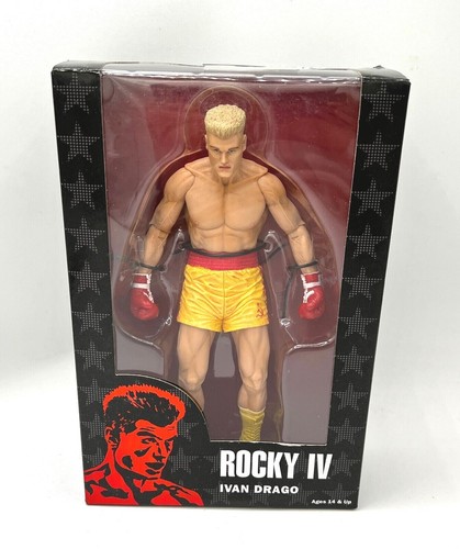 Rocky III Serie 1 Balboa 7" Actionfigur Gold Trunks Boxen NECA Neu Sie wählen - Bild 15 von 19