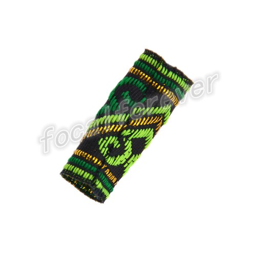 15 Stck./Set Stickerei Stoff Haar Zopf Angst Dreadlock Perlen Clips Manschette Kopfbedeckung - Bild 5 von 5