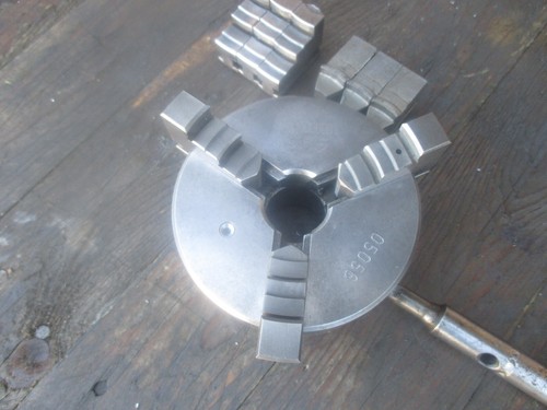 TOP ! RÖHM 3- Backenfutter 125 mm - Weiler EMCO Dre hmaschine - Bild 4 von 7