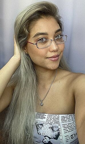 Leichte Vintage Silhouette SPX 1997 6071 53mm Rot Klar Damen Brille - Bild 7 von 12