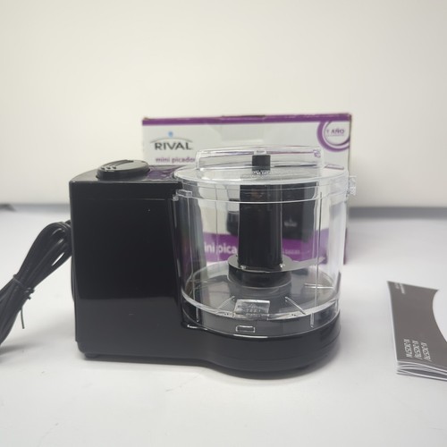 Rival Mini Chopper 1.5 Cup Capacity - 30 Watts Motor - MC-67BL Black (XJ-2K257B) - Picture 5 of 14