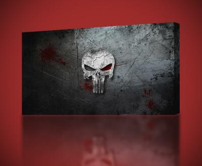 The Punisher Skull Logo Canvas Print Home Wall Decor Giclee Art Marvel Ca253 - Punisher Home Decor The Punisher Skull Logo Canvas Print Home Wall Decor Giclee Art Marvel Ca253 - Punisher Home Decor