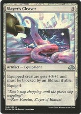 1x Foil - Slayer's Cleaver - Magic the Gathering MTG Eldritch Moon