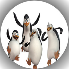Tortenaufleger Geburtstag Tortenbild Fondant Oblate Pinguin L27