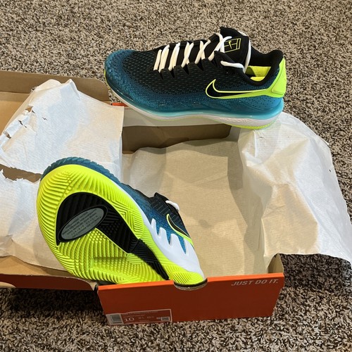 Nike Air Zoom Vapor X Knit Men's Tennis AR0496-400 Federer Nadal Agassi Size 10 - Picture 7 of 14