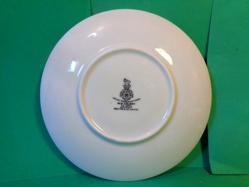 Copa y platillo de colonia antigua, #TC1005, Royal Doulton, Inglaterra (usado/USADO EN EXCELENTE CONDICIÓN) - Imagen 10 de 12