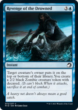 x4 Revenge of the Drowned C MTG Innistrad: Midnight Hunt M/NM, English