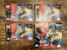 Lego Disney Cars Oil Rig Escape 9486 - 100% Complete W/ Instructions
