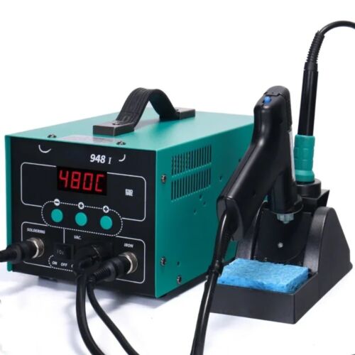 948 Digital Electric Soldering Iron Device Suction Tin Gun Soldering Station - Picture 8 of 10
