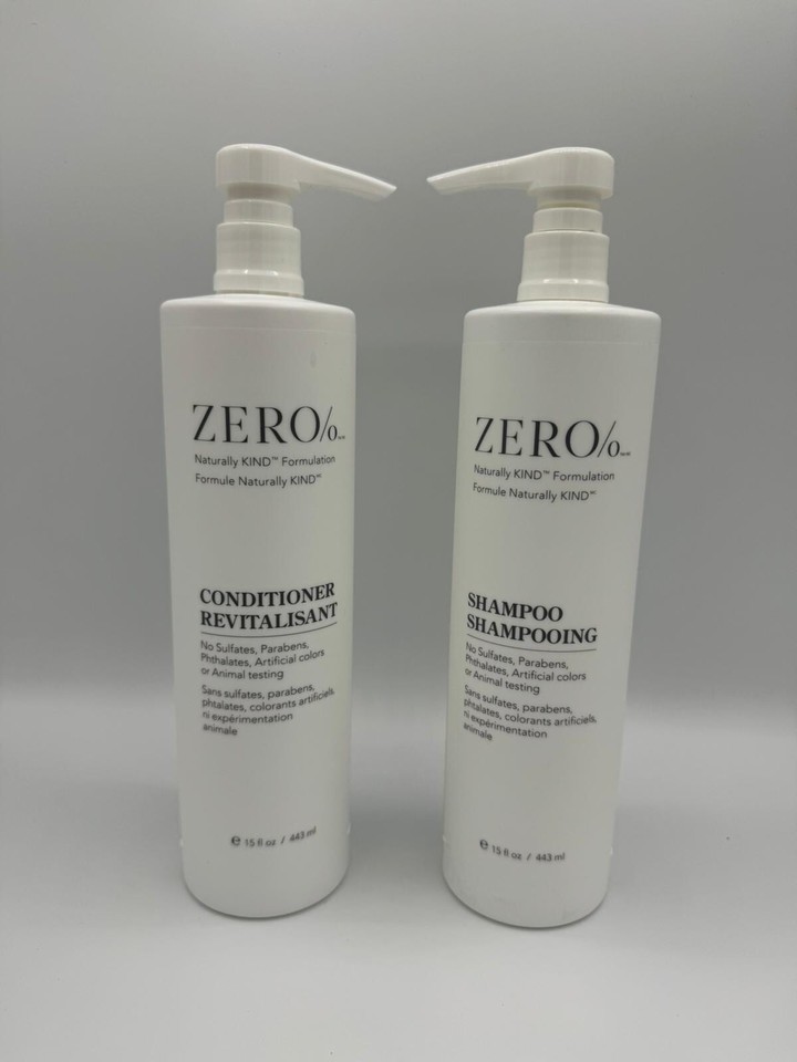 Zero Shampoo & Conditioner Combo Twin Pack 15oz Each By Gilchrist & Soames eBay