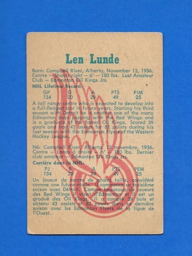 1960-61 PARKHURST 60-61 PARKIES NHL HOCKEY CARD 1-61 SEE LIST - Bild 109 von 223