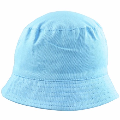 Kids Bucket Sun Hat Summer Cotton Beach Cap Toddler Children Boy Girl 2-13 Years - Picture 10 of 30