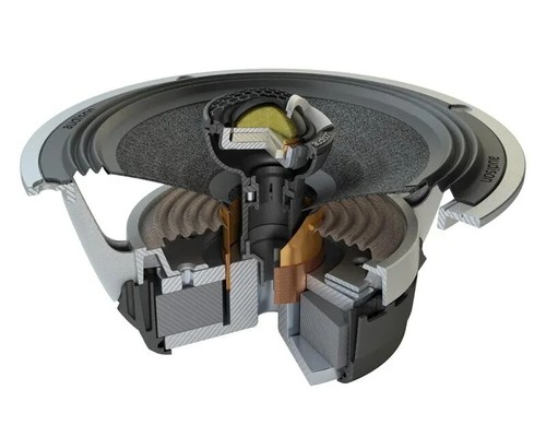 Audison AV X6.5 Voce 6.5" 2-Way 100w 4-Ohm Coaxial Audio Speaker NEW AVX6.5 - Picture 3 of 5
