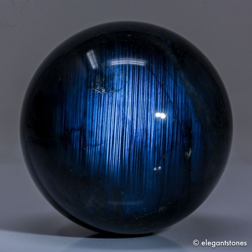 314g60mm Large Blue Labradorite Sphere Crystal Ball Natural Quartz Healing Stone - Picture 4 of 10
