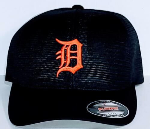 Detroit Tigers "Flex Fit" Mesh Cap ⚾Hat ⚾CLASSIC MLB PATCH/LOGO ⚾2 Sizes ⚾New - Picture 3 of 14
