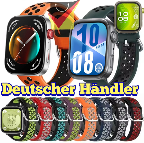Armband für Huawei Watch Fit 4 / 3 / Pro / Silikon Sport band strap smart Uhr - 第 1/42 張圖片