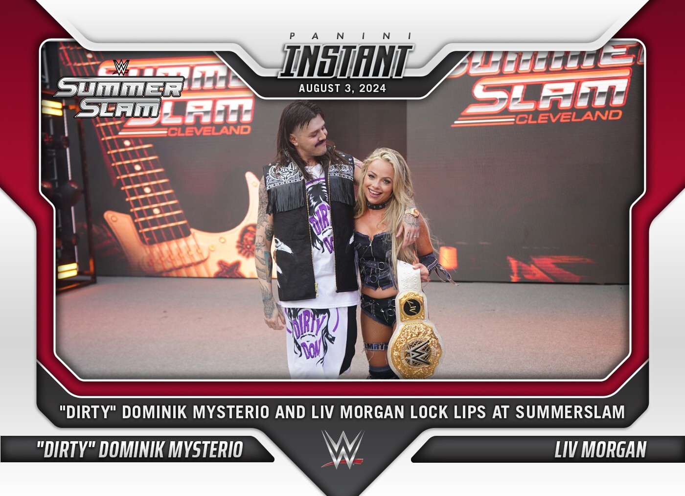 2024 Panini Instant WWE 56 Dominik Mysterio Liv SummerSlam