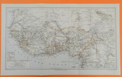 KOLONIEN europäischer Staaten Kolonialgeschichte historische Landkarte 1894