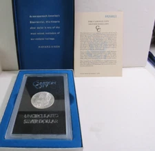 UNITED STATES 1884 - CC  MORGAN SILVER  GSA IN BOX WITH COA*