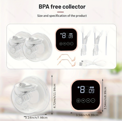 #ad Baby and baby products Super quiet electric breast pump $15.00