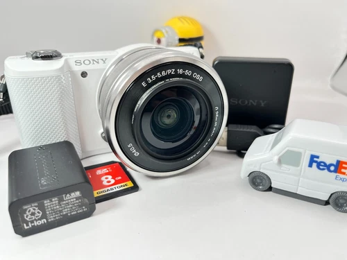 Sony Alpha a5000 Digital Mirrorless Camera35 languages PZ 16-50mm White B385
