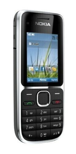 New Nokia C2-01 - Black (Unlocked) Mobile Phone - Picture 1 of 4