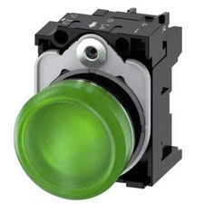 NEW Siemens 22mm Green Indicator Light Kit 3SU1152-6AA40-1AA0 or AB 800FM-P3MN3G