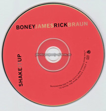 Boney James & Rick Braun: Shake It Up (2000 CD) Disc Only in jewel Case V.G.Cond