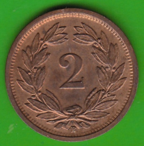 Coin Switzerland 2 Rappen 1941 In Vz Pretty nswleipzig - Picture 2 of 3