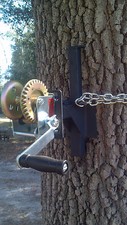 Tree hoist EZ - WINCH MOUNT EZ- Feeder Hanger hog deer hunting *NO winch include
