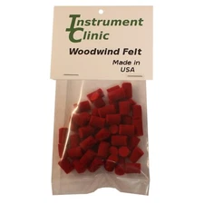 Saxophone felt, Bumpers, Cushions, Pack of 25, Made in USA!