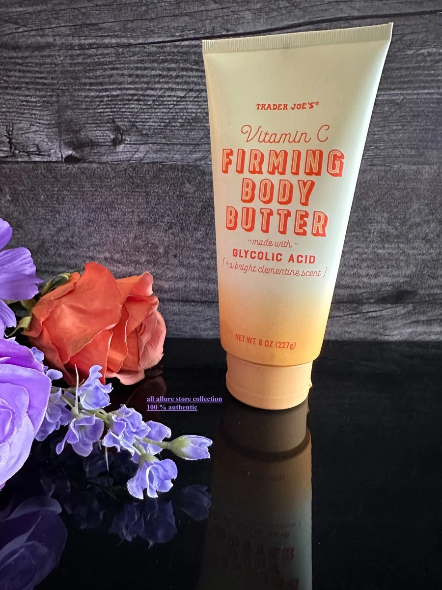 Trader Joe’s vitamin C firming Body Butter with Glycolic Acid Skin care