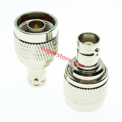 Tipo N N Macho Jack a BNC Hembra Enchufe RF Adaptador Conector Kit - Imagen 10 de 13