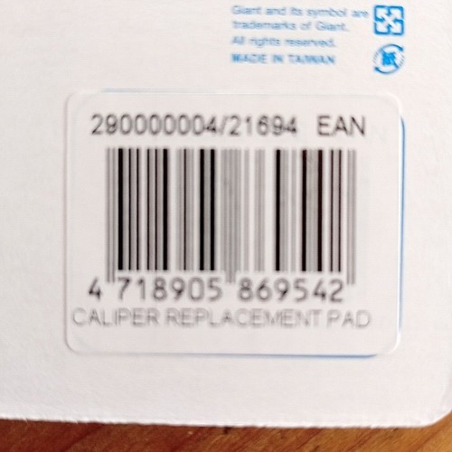 Genuine Giant Replacement Pinza de freno 21694 - Imagen 3 de 3