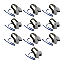 10pcs ESD Anti Static Foot Heel Straps Anti Static Wrist Strap Adjustable Grey