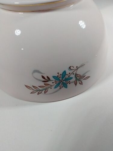 Vintage Pink Tuscan Fine English Bone China BLUE STAR Tea PLATE Bowl MCM - Picture 7 of 10