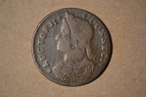 1787 Draped Bust Left Connecticut Colonial- Very Fine - Picture 3 of 6