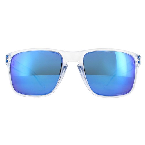 Oakley Sunglasses Holbrook XL OO9417-07 Polished Clear Prizm Sapphire Polarized - Picture 1 of 6