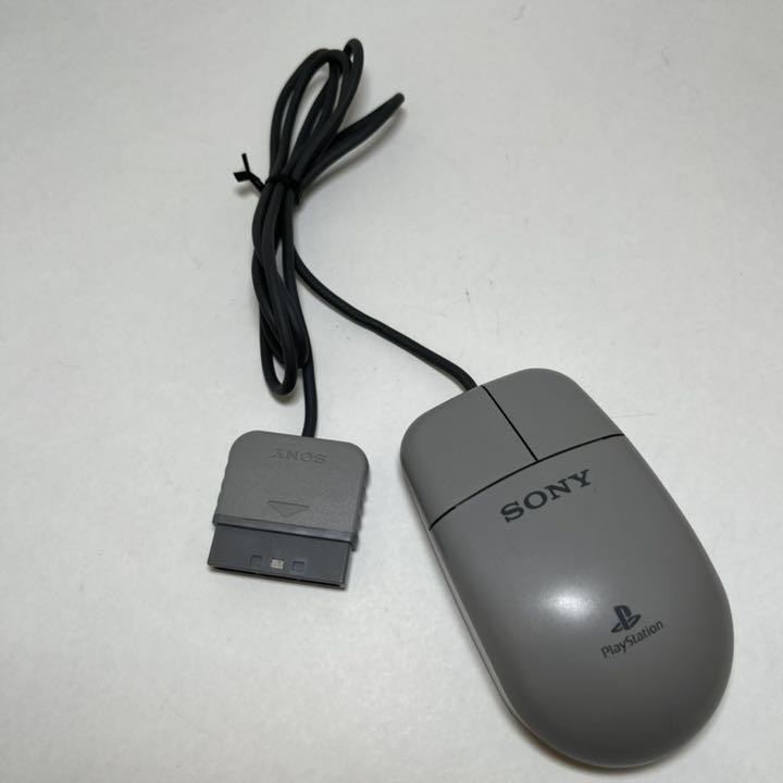 Used SONY Play Station Mouse controller SCPH-1030 PS1 Gray