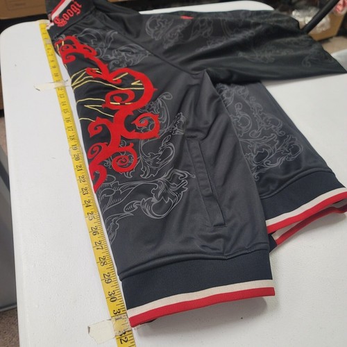 Vintage Authentic Coogi Heritage Mens Zip Up Jacket Size XXXL Y2K Tattoo Grunge - Picture 15 of 18