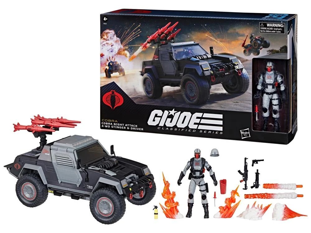 G.I. Joe Classified Series Cobra Night Attack 4-WD Stinger