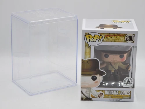 Funko Pop! Indiana Jones #200 Disney Parks Exclusive w/ Protector Case
