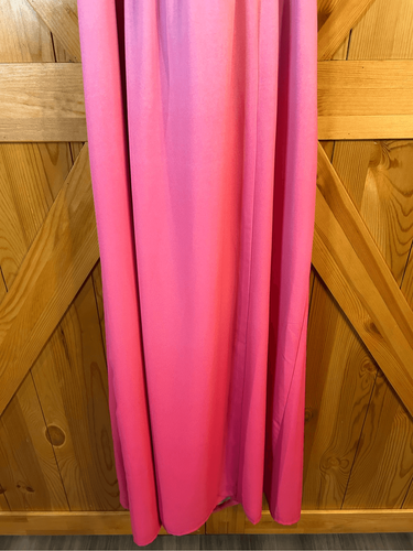 Express Ombre Dip Dye Pink Halter Maxi Dress Size Medium Petite nwt (0475) Read - Picture 3 of 11