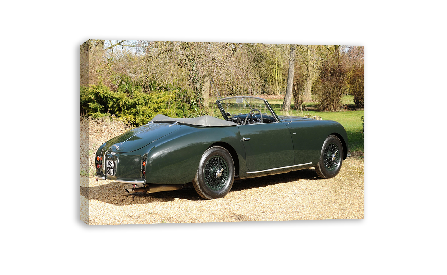 1952 ASTON MARTIN CANVAS WALL ART 1952 ASTON MARTIN CANVAS WALL ART